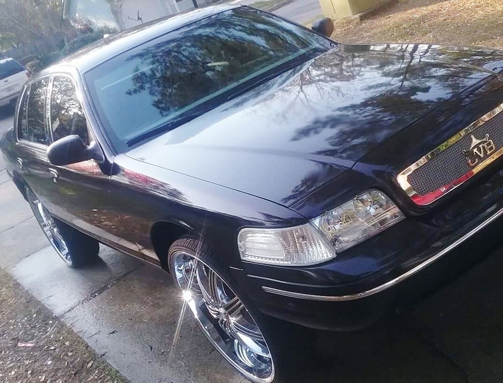 Ace1 CVB Ford Crown Vic on 28's Grill Done by Grill_Dzigns